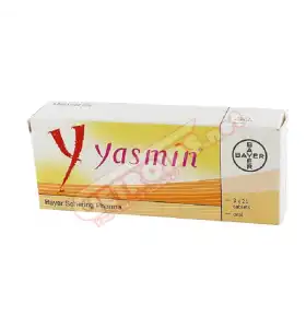 Yasmin 3mg+0.03mg 21 Tabs Schering Yasmin 3mg+0.03mg 21 tablets by Schering product pack