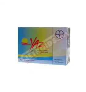 Yazz 3mg+0.02mg 28 Tablets Schering Yazz 3mg+0.02mg 28 tablets by Schering product packaging