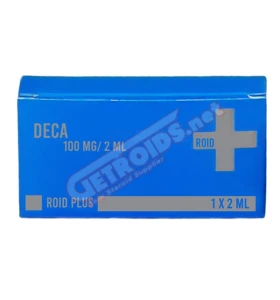 Deca 200mg 2ml Roid Plus by Roid Plus Deca 200mg 2ml Roid Plus product packaging and label