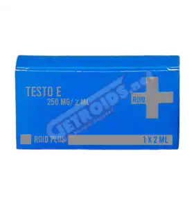 Testo Enanthate 500mg/2ml Roid Plus vial Testo Enanthate 500mg/2ml vial by Roid Plus
