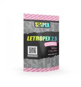 Letropex 2.5 mg 30 Tabets Sixpex USA Letropex 2.5 mg 30 Tabets Sixpex USA
