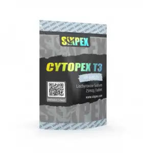 Cytopex 25 mcg 100 Tabs Sixpex USA