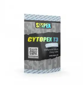 Cytopex 25 mcg 100 Tabs - Sixpex USA