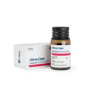 ULTIMA-CABER 0.25 mg 10 Tablets - Ultima Pharma USA ULTIMA-CABER 0.25 mg 10 Tablets - Ultima Pharma USA