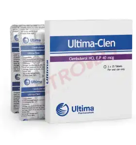 Ultima Clen 40 mcg 50 Tablets Ultima Pharma Ultima Clen 40 mcg 50 Tablets Ultima Pharma