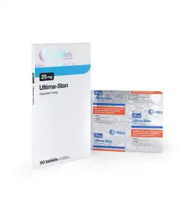 Ultima-Stan 25mg 50 Tablets - Ultima Pharma INT