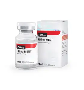 Ultima-Ment 50 mg 10 ml by Ultima Pharma USA product packaging