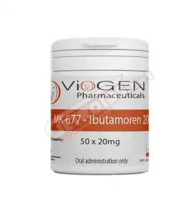 MK-677 Ibutamoren 20mg 50 Tablets Viogen Pharma MK-677 Ibutamoren 20mg 50 Tablets Viogen Pharma