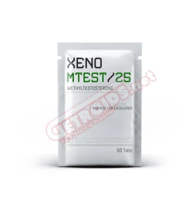 MTEST 25 mg 60 Tablets - XENO Labs MTEST 25 mg 60 Tablets by XENO Labs product packaging