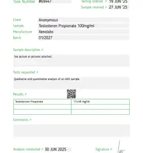 TestP 100 mg 10 ml Xeno US