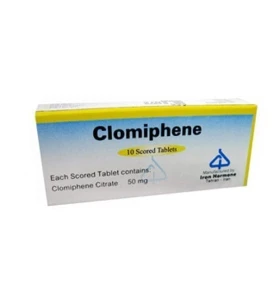 Clomiphene Ovumid 50 mg 30 Tablets Iran Hormone Clomiphene Ovumid 50 mg 30 tablets by Iran Hormone product pack