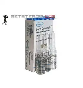 Deca Durabolin PK 100 mg 3 Amps Organon Deca Durabolin PK 100 mg 3 ampoules by Organon product packaging