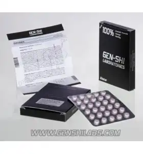 Dianabol 10 mg 30 Tablets by Gen-Shi Labs product packaging