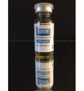 Testosterone Cypionate 250mg/ml 10ml vial by Atlas Labs product packaging